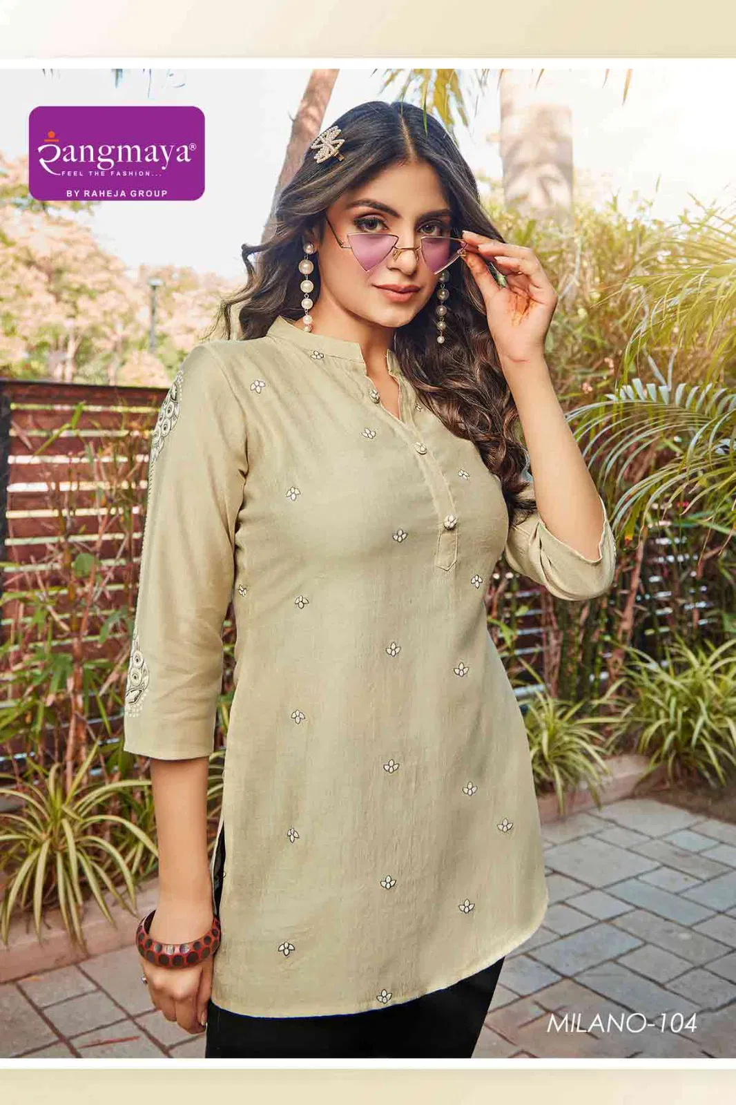 Milano By Rangmaya Bombay Tunic Ladies Top Wholesale Shop In Surat